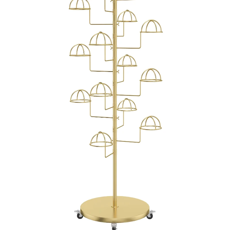 Hat display stand Floor-to-cei - Baby Clothing Hanging Rack 评论和价格