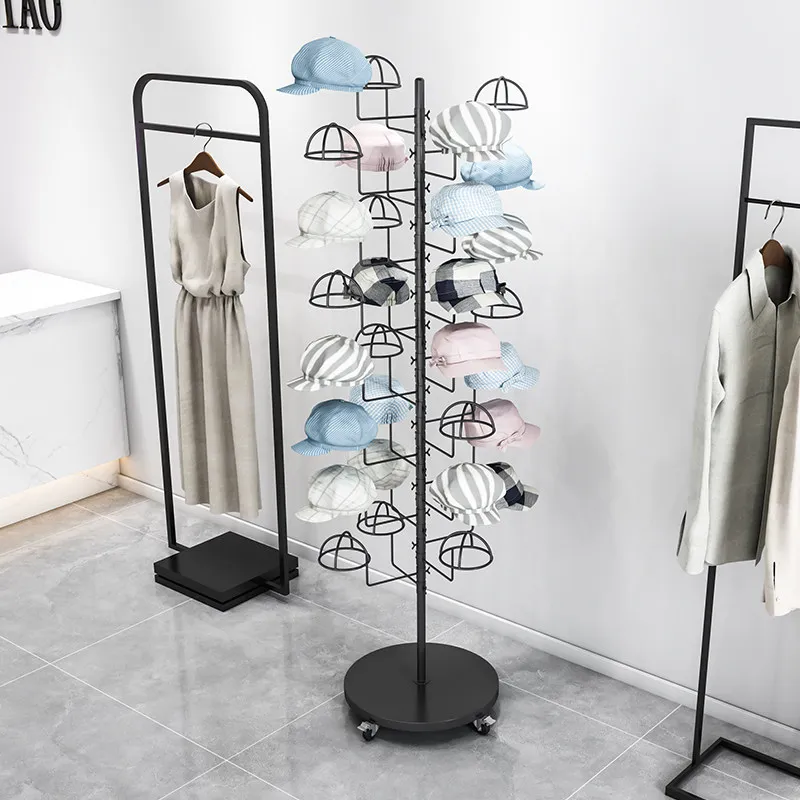 Hat display stand Floor-to-cei - Baby Clothing Hanging Rack 评论和价格